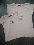 t-shirty MOHITO mama i córka koszulki XS i 134 jak nowe