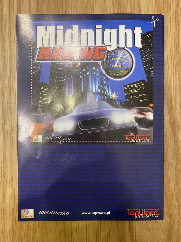 Instrukcja do Midnight Racing na PC