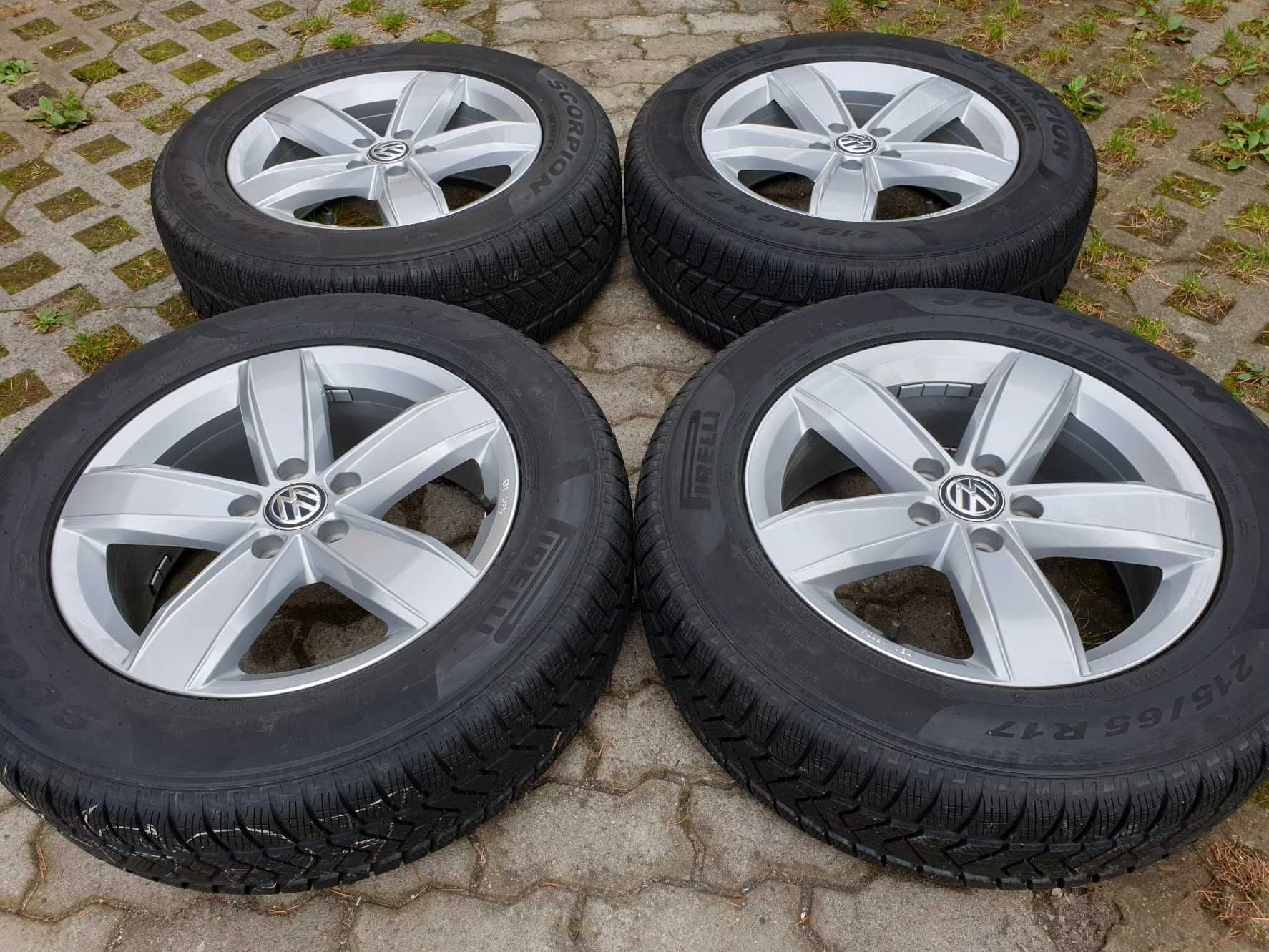 Felgi aluminiowe 17" 5x112 VW Tiguan Audi Q3 Skoda Kodiaq Tarraco
