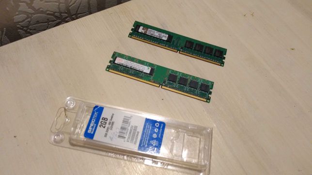 RAM DDR2 Hynix 512MB + Kingston 512MB Cena za dwa + gratis