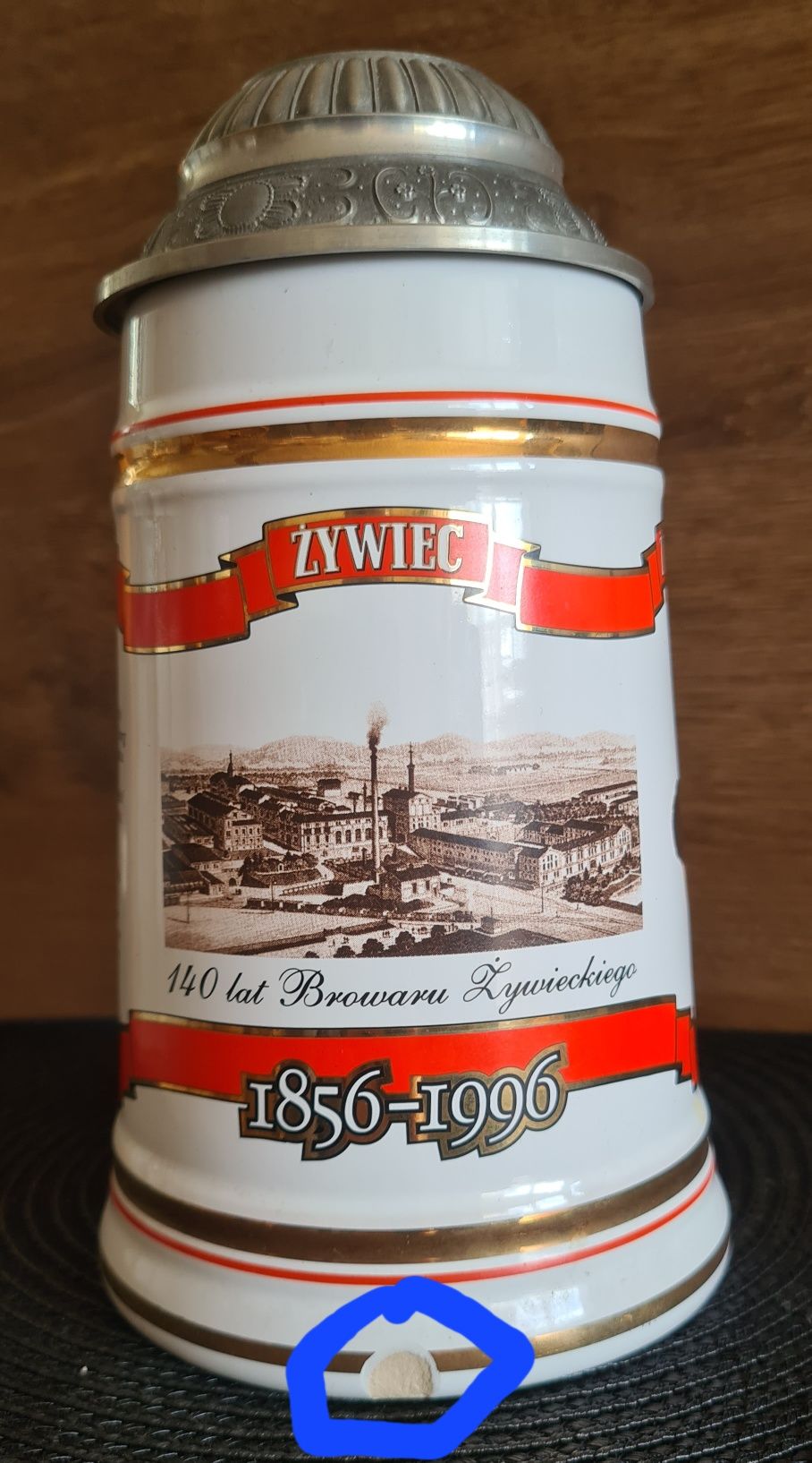 Kufel Żywiec 140 lat Browaru Żywieckiego