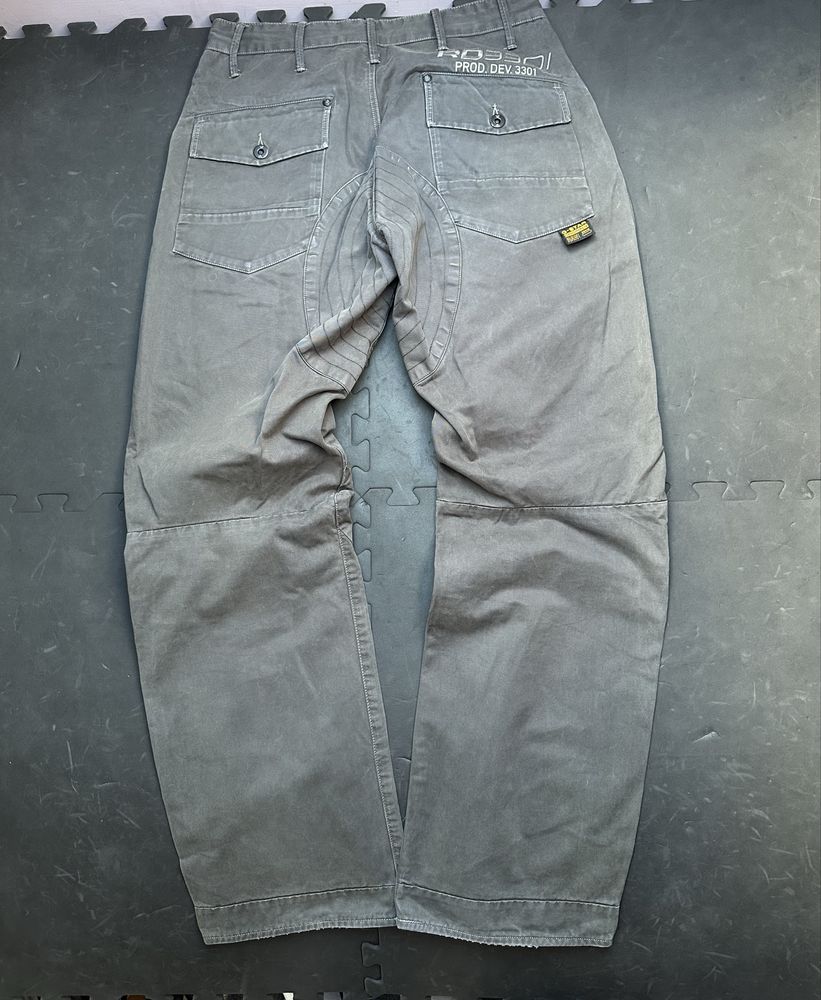 Spodnie szerokie cargo bojówki G-Star unisex streetwear