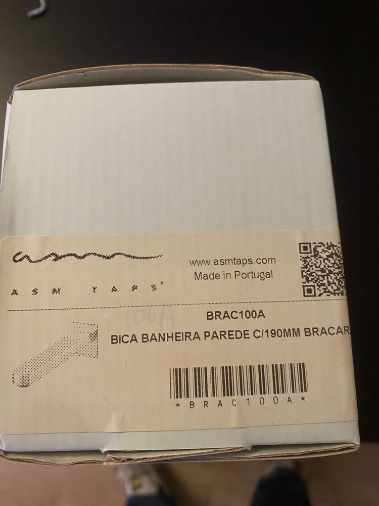 Bica parede com 190cm asm taps