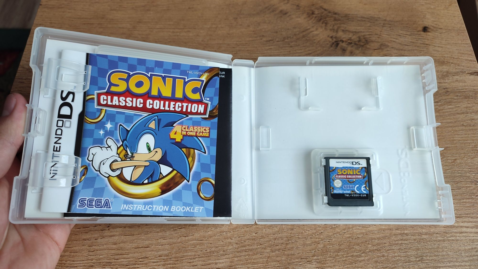 Sonic Classic Collection Nintendo DS 3xAng