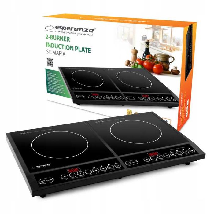 Nowa KUCHENKA Płyta Indukcyjna Dwupalnikowa Elektryczna (*PROMOCJA*)