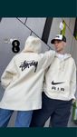 Чоловіча толстовка Nike & Stussy nrg pullover hoodie natural