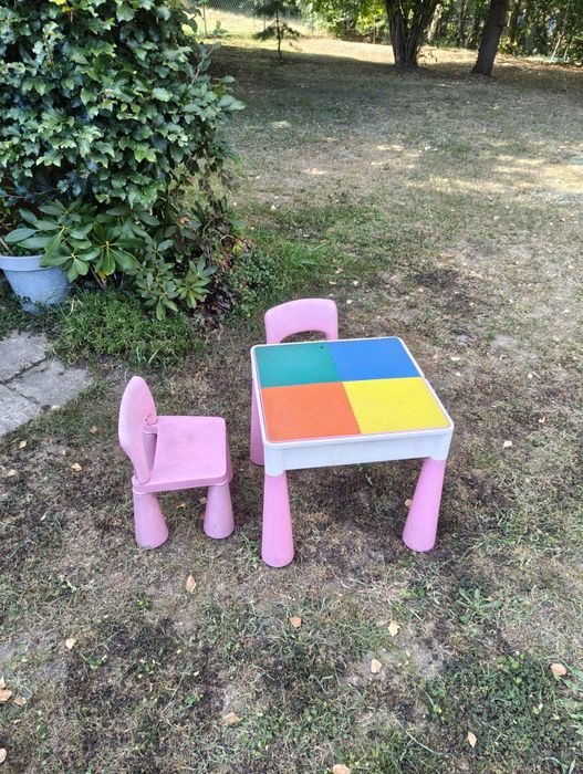 Stolik ogrodowy dla małych dzieci