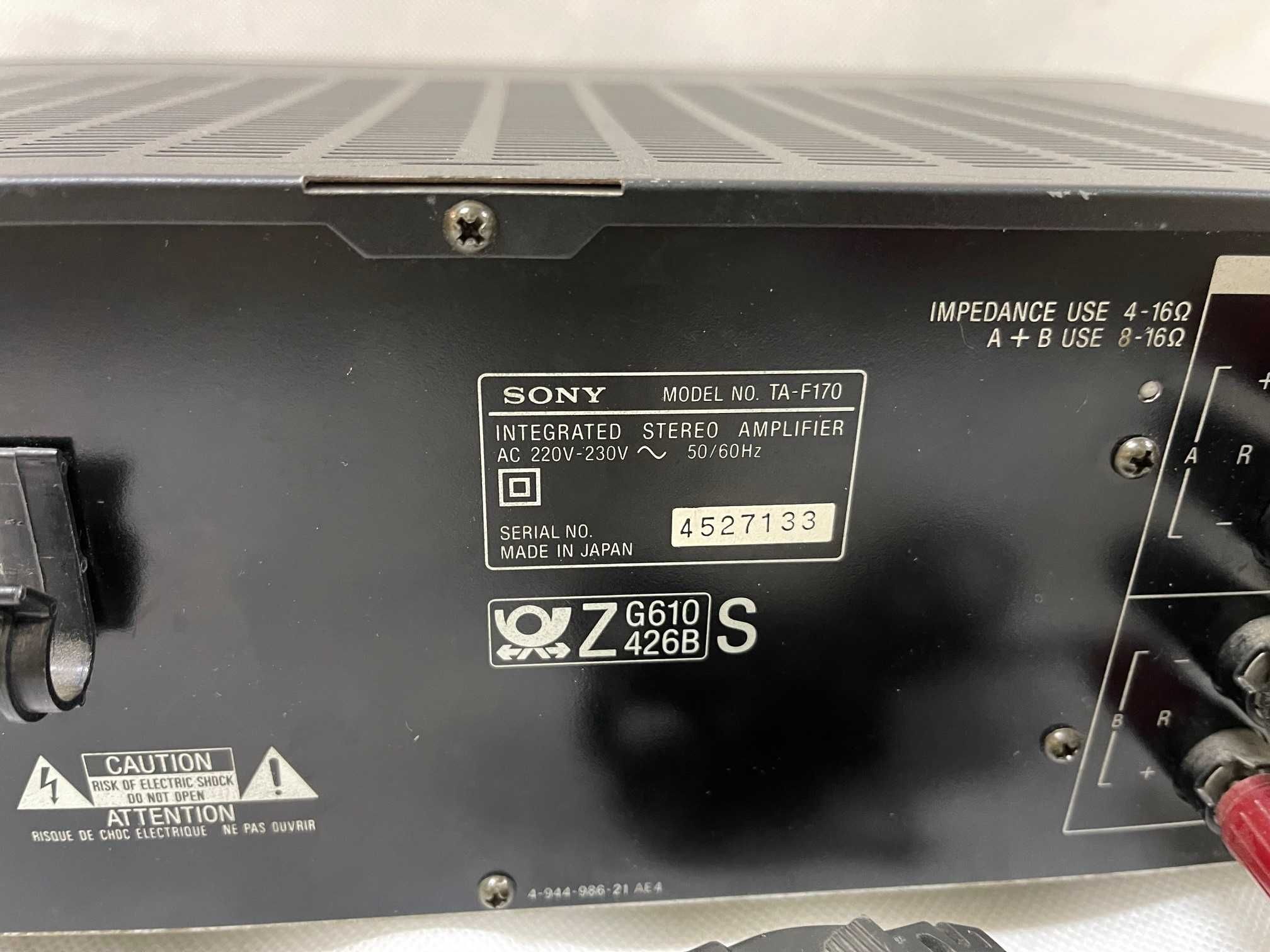 Wzmacniacz stereo SONY TA-F170