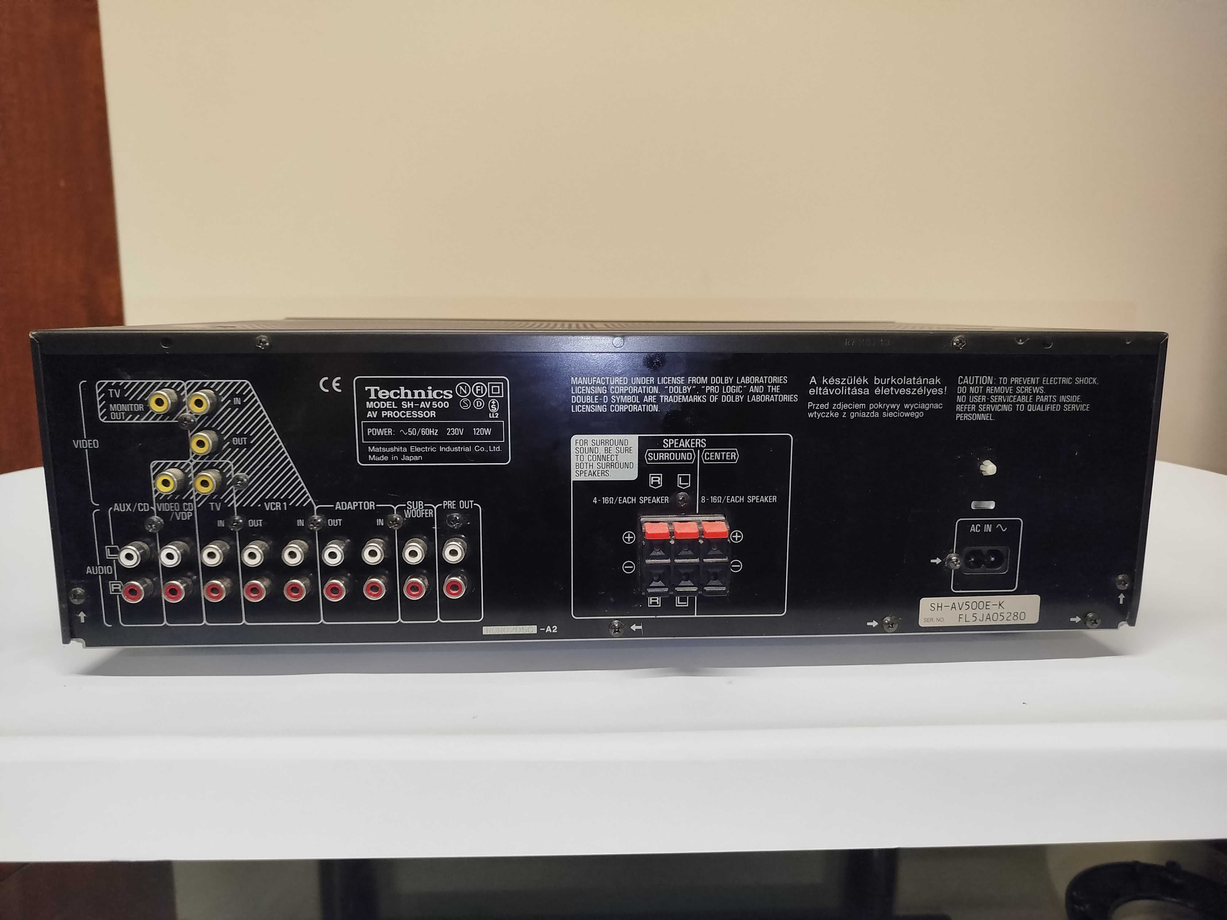 Wzmacniacz Technics SH AV500
