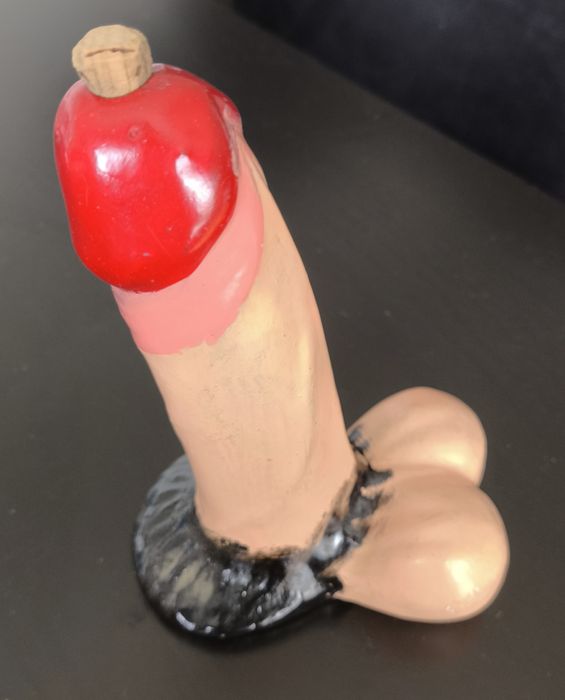 Falo das Caldas vintage em cerâmica