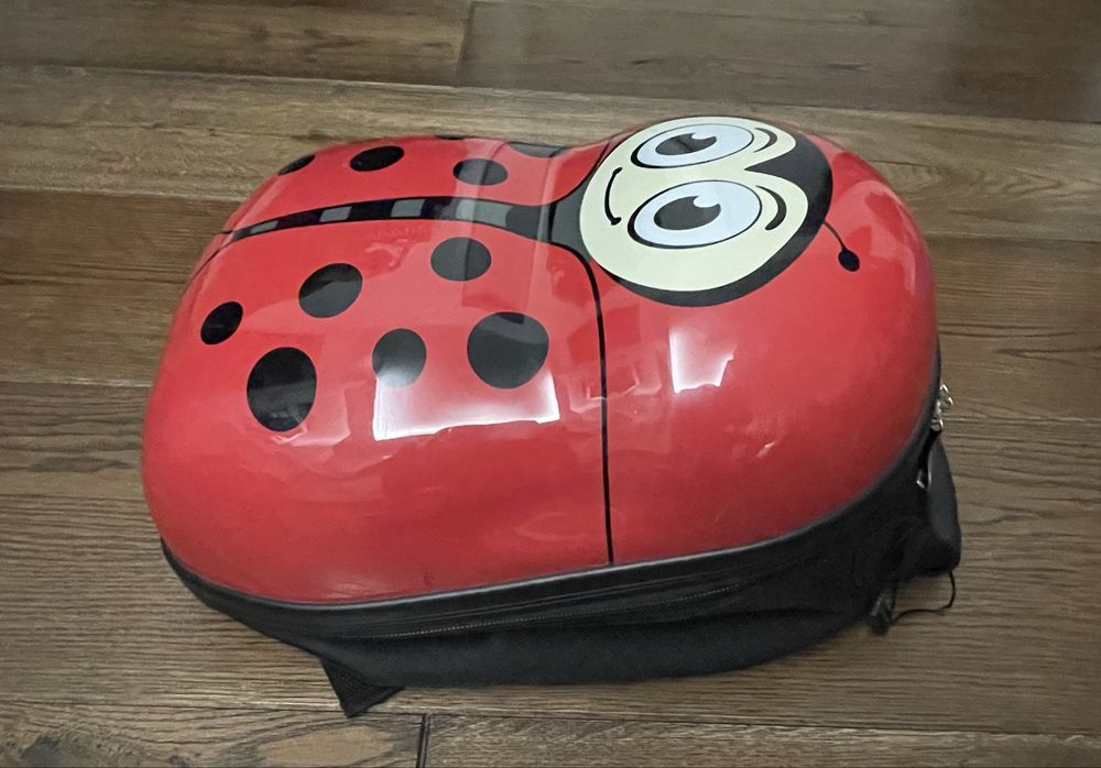 Wittchen Plecak podróżny biedronka. Pojemny, mocny