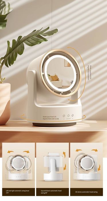 Настільний вентилятор 480mAh