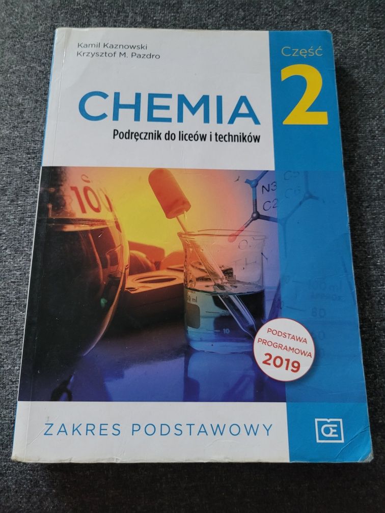Chemia 2 zakres podstawowy Kaznowski, Pazdro