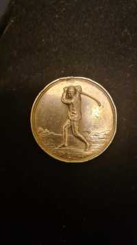 Medalha prata golf