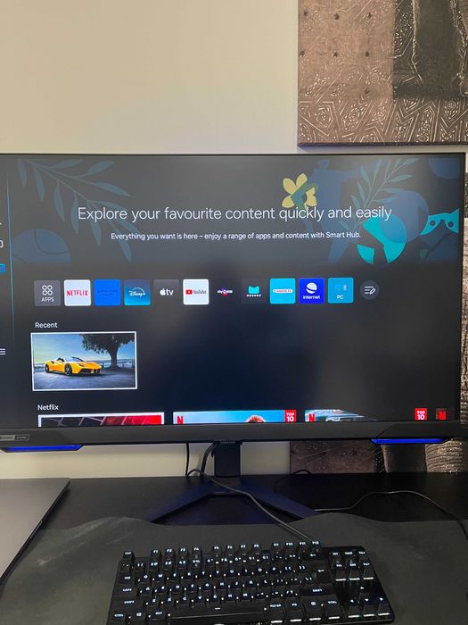 SAMSUNG Odyssey G7 31.5" 3840x2160px IPS 144Hz 1 ms