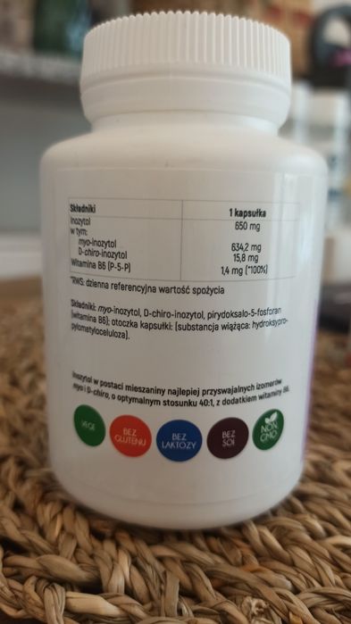Inozytol+ 100 kapsułek vege