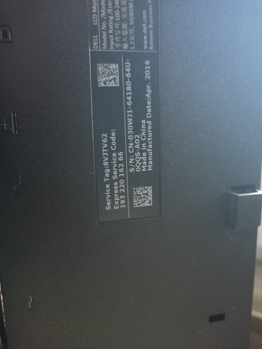 Monitor Dell 24 cale
