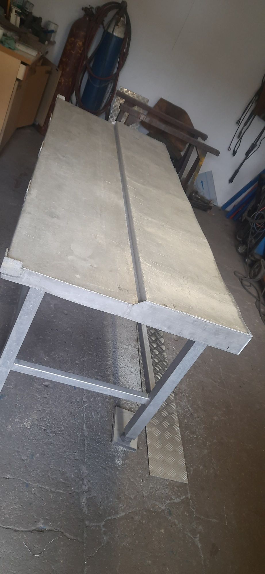 Stół nierdzewny i Aluminiowy