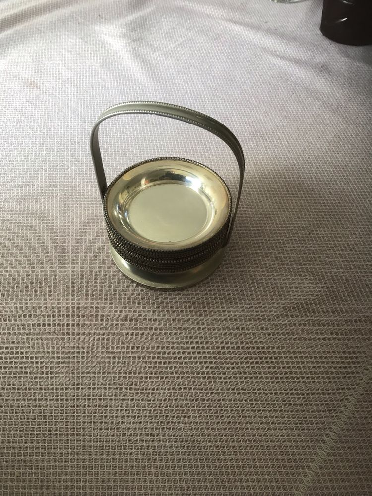 12 cinzeiros de mesa com suporte antigos