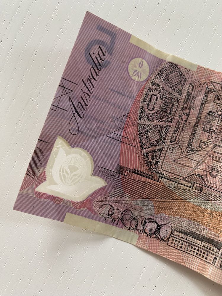 5 dolarów australijskich kolekcjonerski banknot