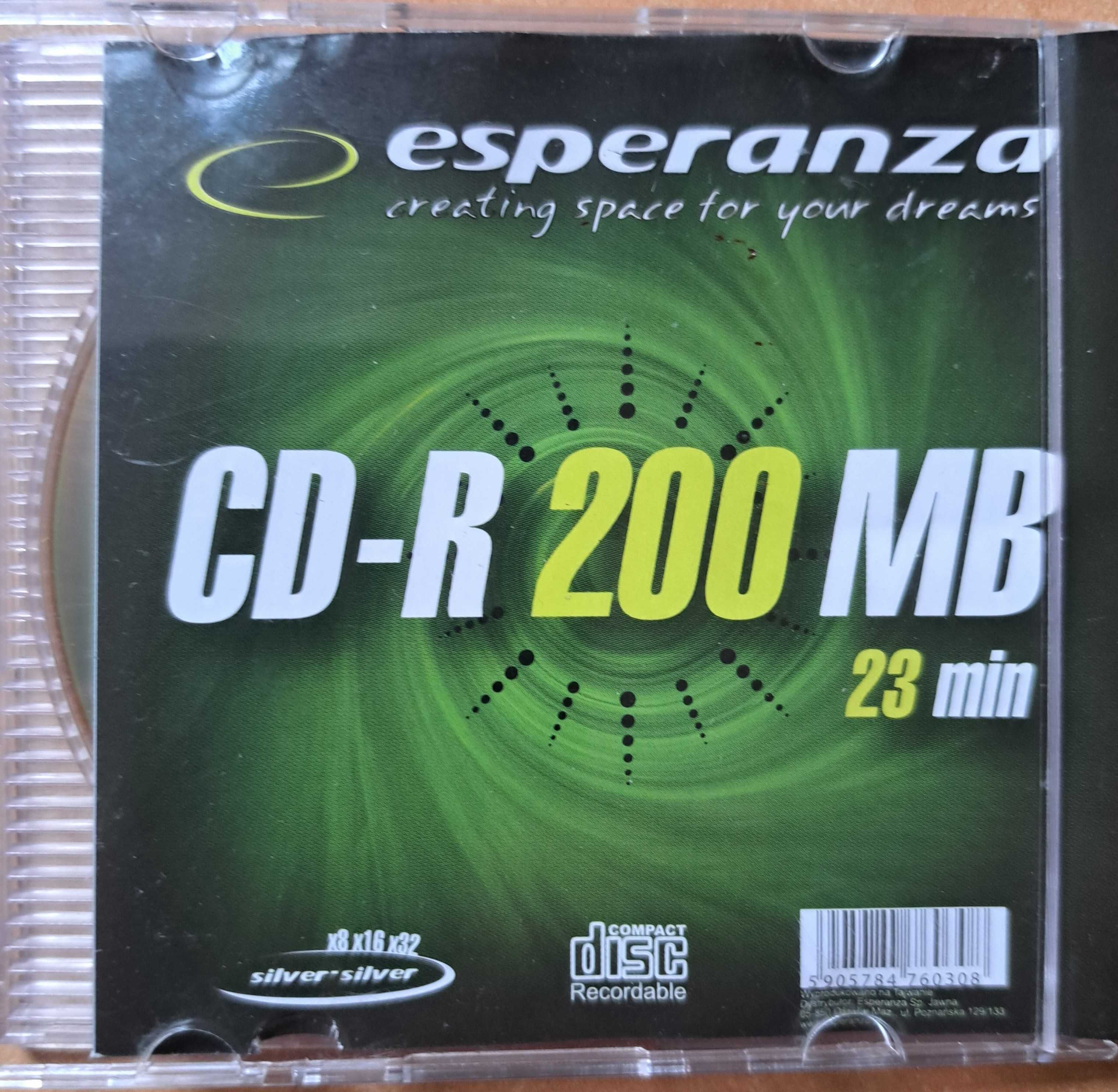 Płyta CD esperanza CD-R 200 MB