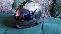Kask szczękowy motocyklowy LS2 FF902 scope black TITANIUM M
