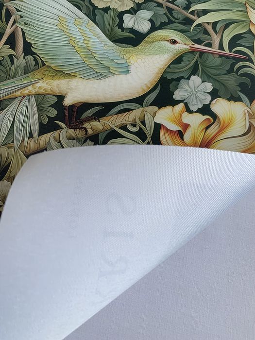 Gobelin na płótnie/Obrazek/William Morris/Humming-Bird Green