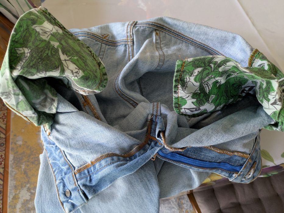 Calças de ganga pouco uso