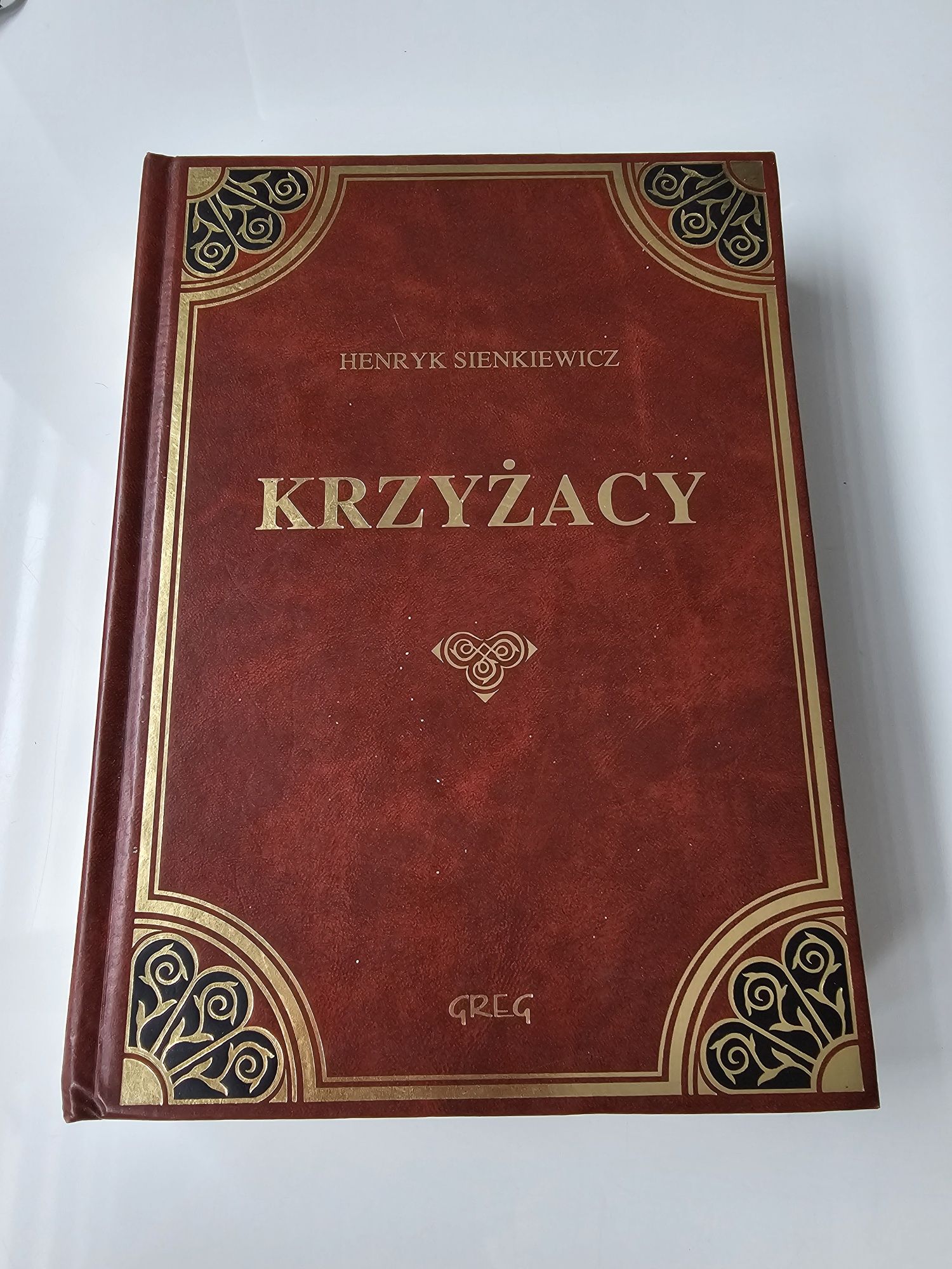Ksiazka Krzyzacy, wydawnictwo Greg