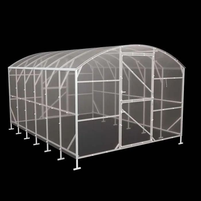 Szklarnia z poliwęglanu NOWA 3x4-12m profile 25x25 POLIWĘGLAN 4-6mm