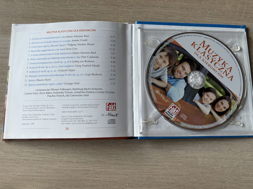 Muzyka klasyczna dla kierowcow