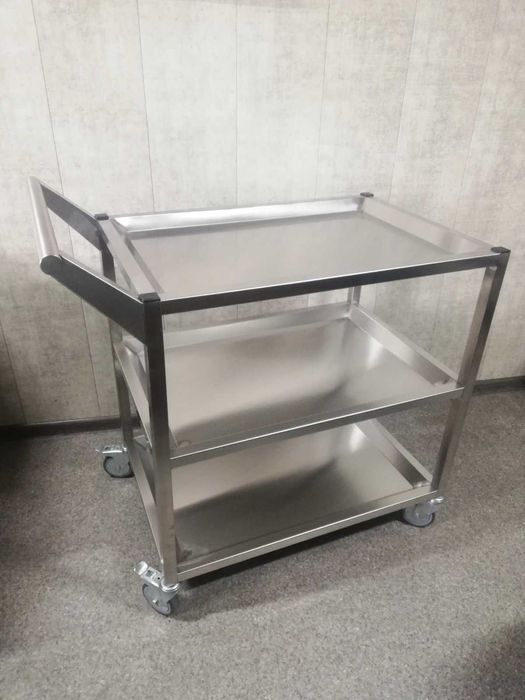 Стіл з нержавійки, мийка, стелаж, полиця. Меблі з нержавіючої сталі