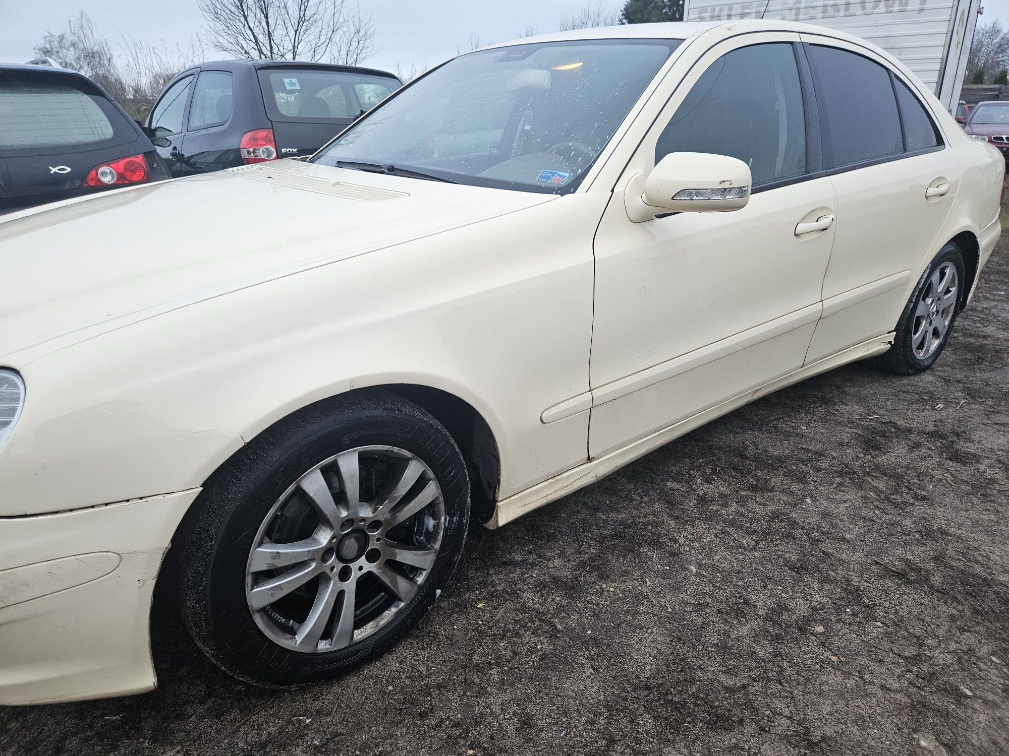 Mercedes w211 lift zderzak maska lampa xenon blotnik drzwi klapa 2.2 d