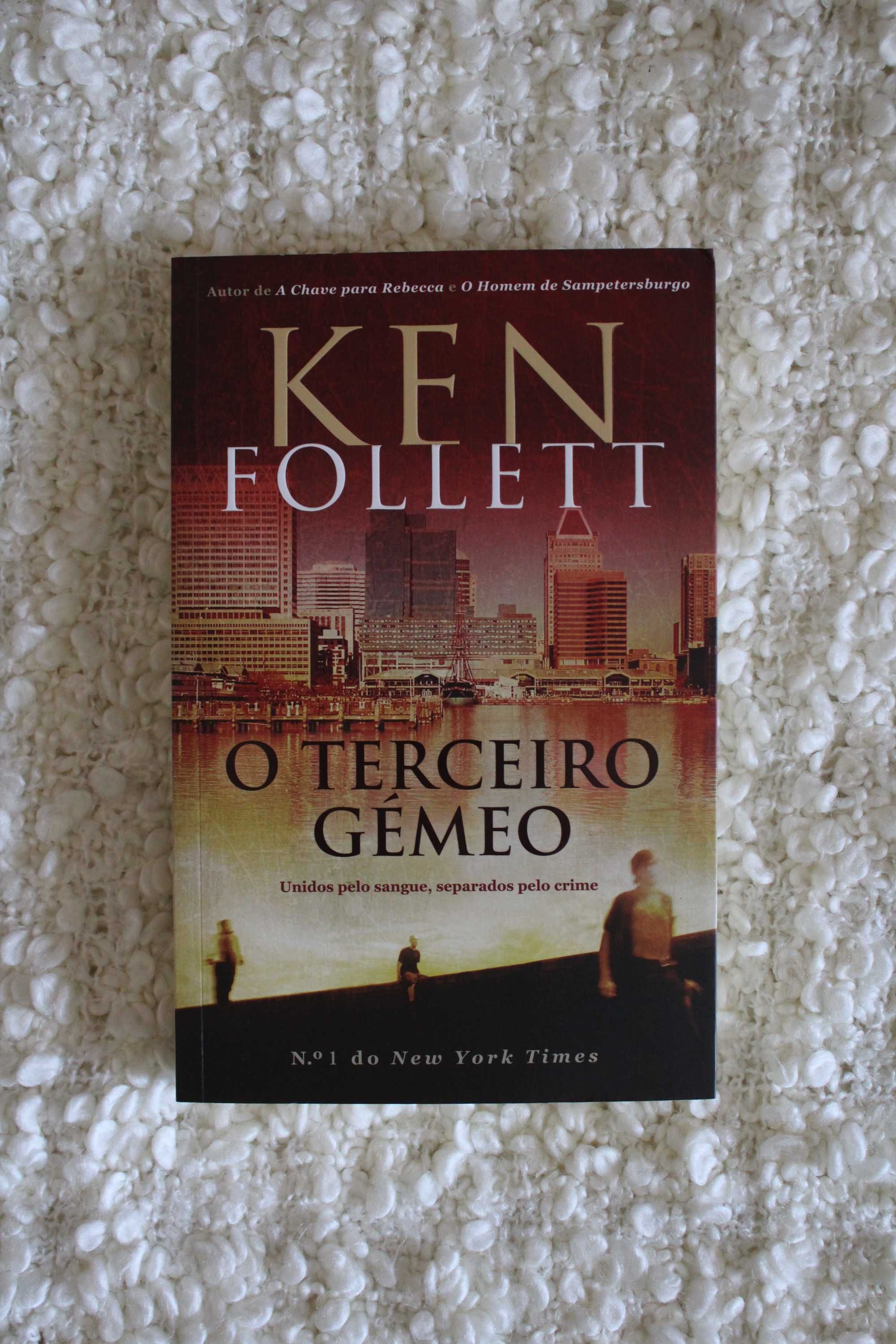 Livros de Ken Follett (A Ameaça ; Triple ; O Terceiro Gémeo)