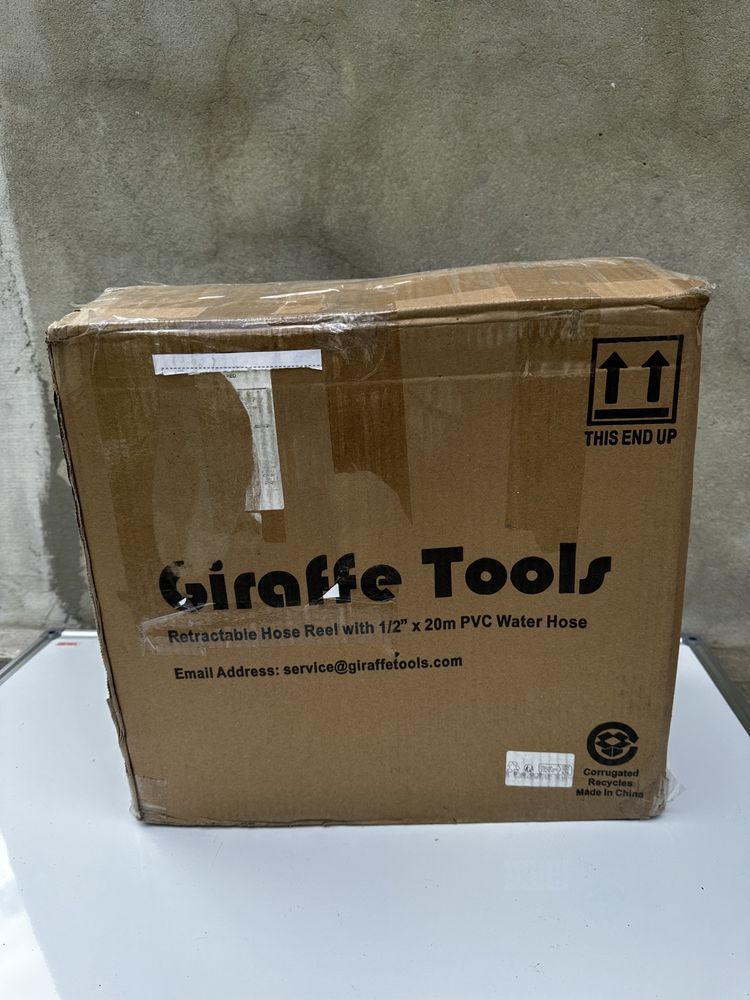 Nowy GIRAFFE TOOLS, bęben naścienny, wąż ogrodowy,20m! Gardena