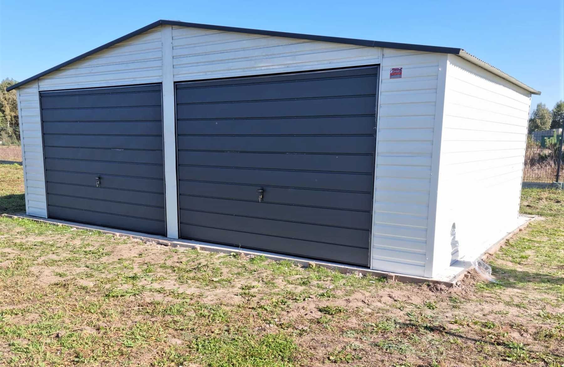 Garaż blaszany 35m2, blaszak 6x5,8, 7x5, garaże wiata - NA ZGŁOSZENIE