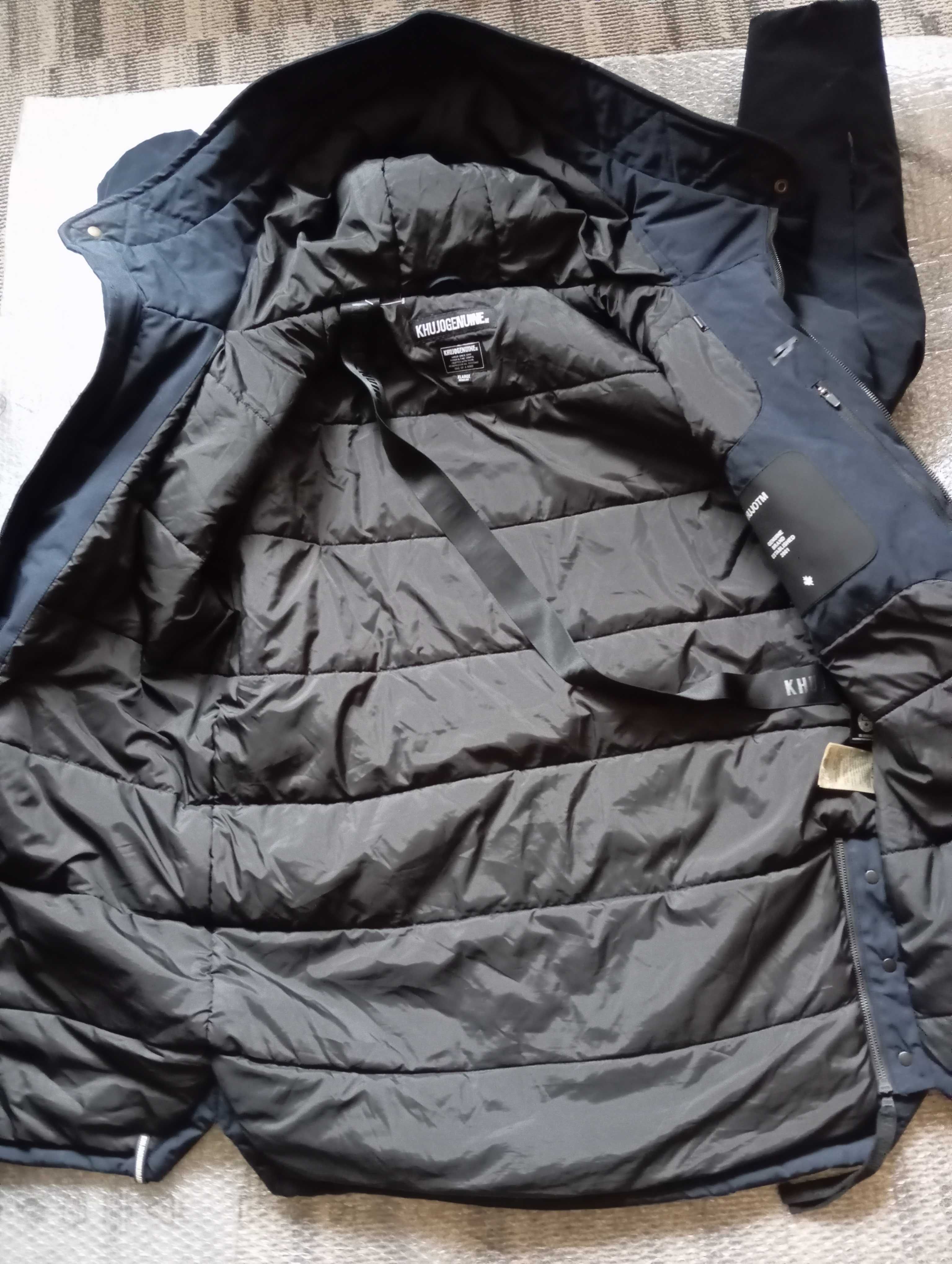 Khujo Genuine męska kurtka zimowa XL płaszcz Suuuper