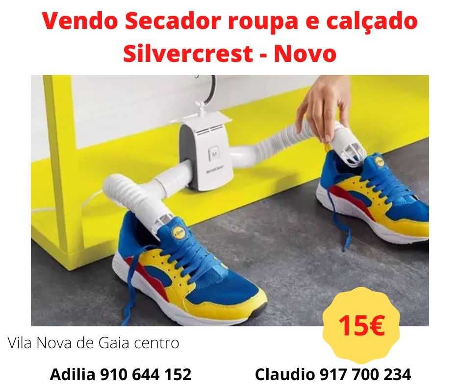 Vendo secador de calçado e roupa Silvercrest Novo