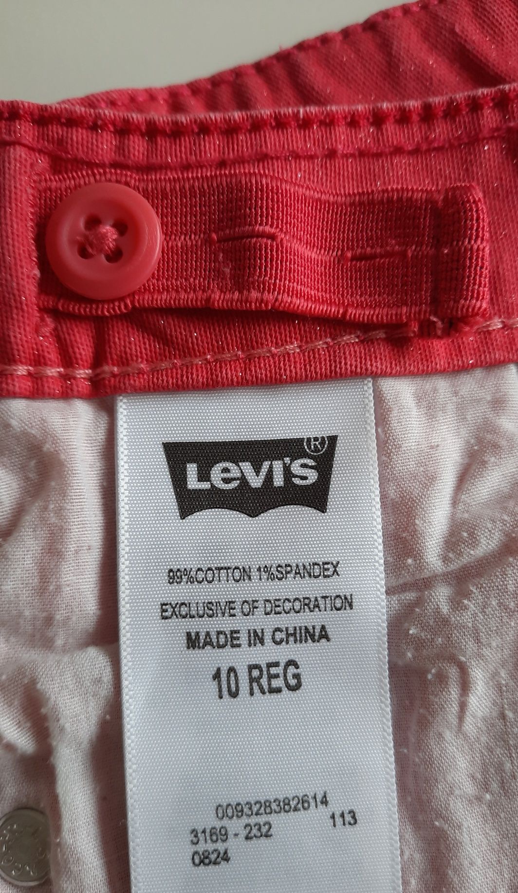 Krótkie spodenki dla dziewczynki Levi Strauss&CO