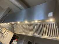 Okap centralny 2400x1100x450