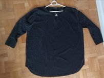 Bluzka czarna tunika damska 5 XL 6 XL