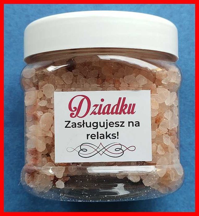 Różowa sól himalajska - gruboziarnista - 400g