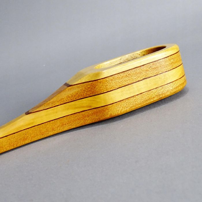 duński design lata 60 drewniany otwierzacz do butelek