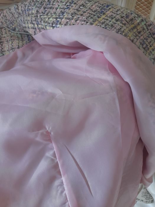 Jacketa tweed tamanho 46 - Semi-Nova