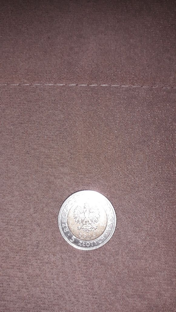 Sprzedam monetę kolekcjonerska 5zł