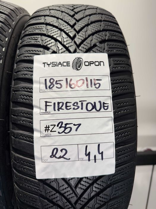 Opony Zimowe 185/60/15 Firestone WinterHawk4 Komplet #Z357