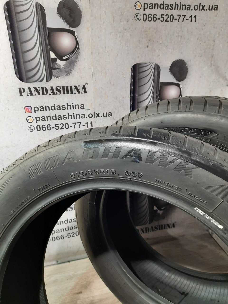 Шини 215/55 R18 FIRESTONE RoadHawk б/в Літо склад