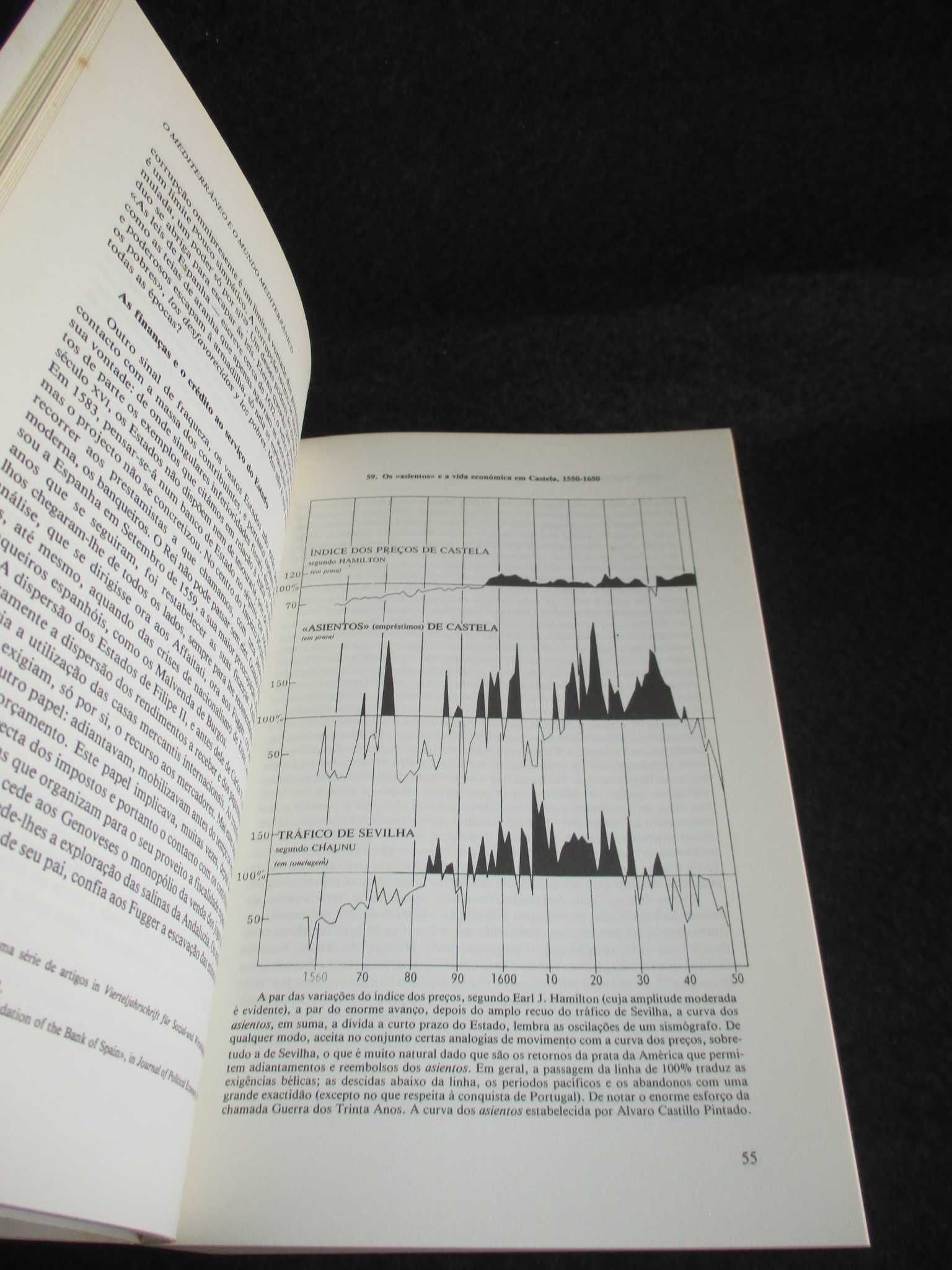 Livros O Mediterrâneo e o Mundo Mediterrânico Fernand Braudel Completo