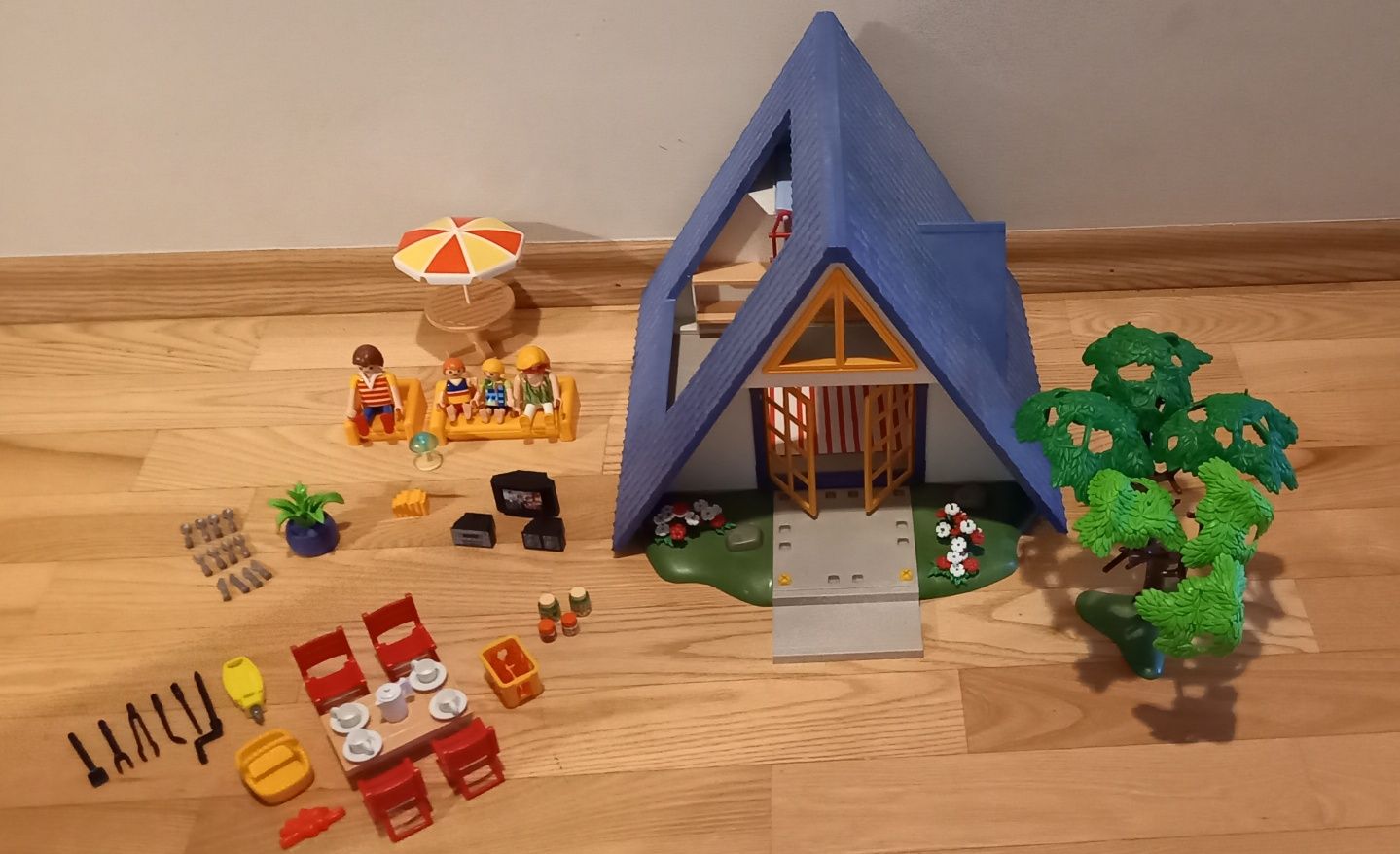 Playmobil 3230, domek letniskowy w idealnym stanie