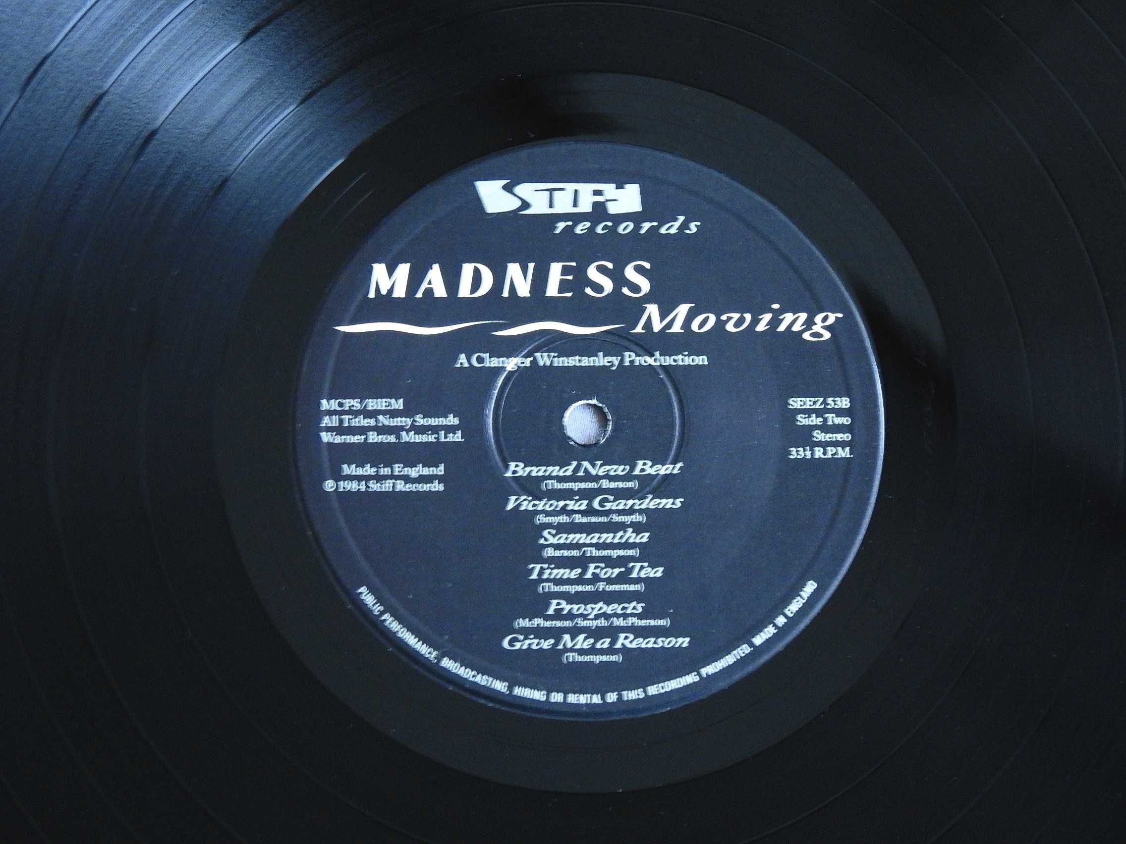 Madness Keep Moving LP 1984 UK пластинка NM / EX Британия 1st press